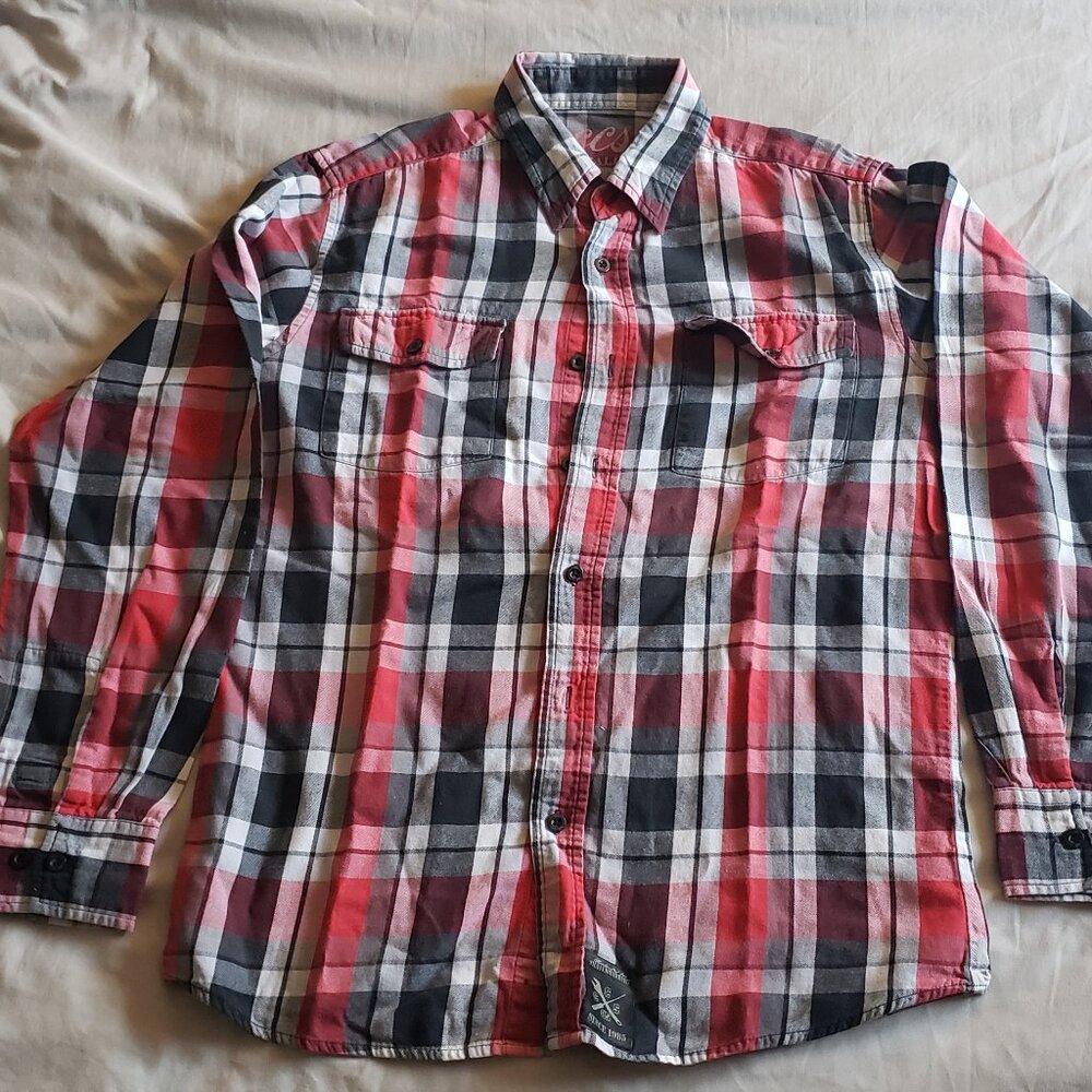 CCS Skateboarding Flannel Shirt